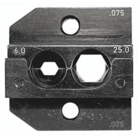 Rennsteig Werkzeuge 624 075 3 01 Krimpinzetstuk Gedraaide contacten 16 tot 25 mm² Geschikt voor merk Rennsteig Werkzeuge PEW 12 - thumbnail