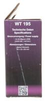 Techno Line WT 195 Zendergestuurd Wekker Zwart Alarmtijden 1 - thumbnail