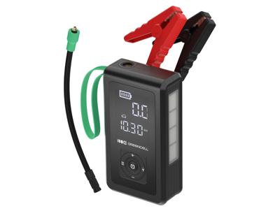 Green Cell CJSGC03 powerbank Lithium-Ion (Li-Ion) 8000 mAh Zwart, Lichtgroen - thumbnail