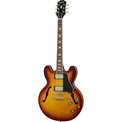 Epiphone ES-335 Figured Blueberry Burst semi-akoestische gitaar