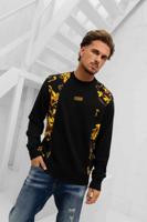 Versace Jeans Couture Barocco Sweater Heren Zwart/Goud - Maat S - Kleur: GoudZwart | Soccerfanshop - thumbnail