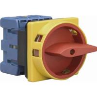 Kraus & Naimer KG64B.T203/01.E Lastscheidingsschakelaar Uitschakelbaar 63 A 1 x 90 ° Rood, Geel 1 stuk(s) - thumbnail