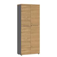 Hoge dichte kantoorkast Ergonoma Eiken - thumbnail