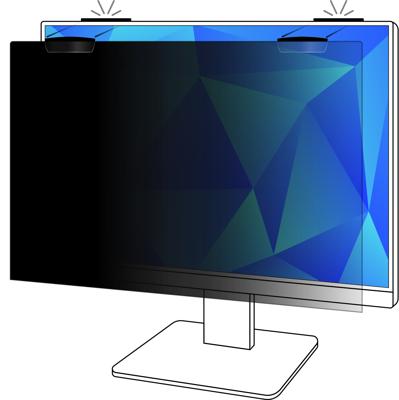 3M PF270W9EM Privacyfolie Monitor 68,6 cm (27) Beeldverhouding: 16:9 7100259614 Universal - thumbnail