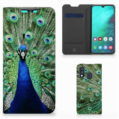 Samsung Galaxy A40 Hoesje maken Pauw Samsung Galaxy A40 Hoesje maken Pauw