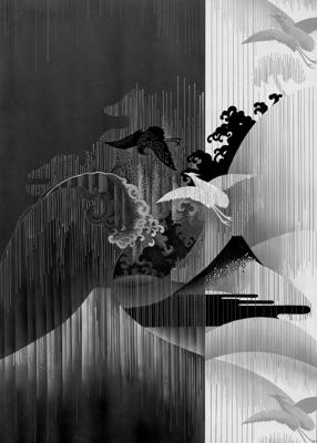 Noordwand Komar Ink Fotobehang Yin Yang - INX4-018