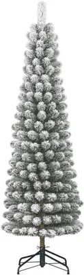 Kunstkerstboom Charlton pilar groen frosted H185 x dia. 53 cm Black Box - Black box