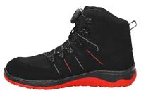 Elten werkschoenen - MADDOX BOA® - ESD S3 - zwart-rood - maat 45 - hoog - thumbnail