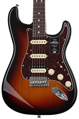 Fender American Professional II Stratocaster HSS 3-Tone Sunburst RW elektrische gitaar met koffer