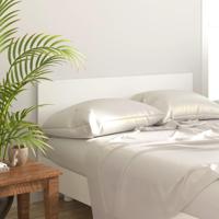 Hoofdbord 160x1,5x80 cm bewerkt hout wit - thumbnail
