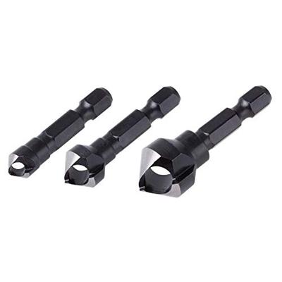 Wolfcraft Dwarsgatverzinkboren | Ø8, 12, 16mm | 3 stuks - 4375000 Wolfcraft Dwarsgatverzinkboren | Ø8, 12, 16mm | 3 stuks - 4375000
