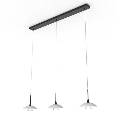 Steinhauer Hanglamp tallerken LED 2654zw zwart Steinhauer Hanglamp tallerken LED 2654zw zwart