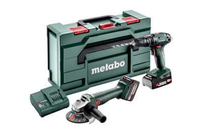 Metabo Combo set 2.4.4 | 2 machines | 18V | SB 18 + W18 L 9-125 | metabox 165L 685205500 Metabo Combo set 2.4.4 | 2 machines | 18V | SB 18 + W18 L 9-125 | metabox 165L 685205500