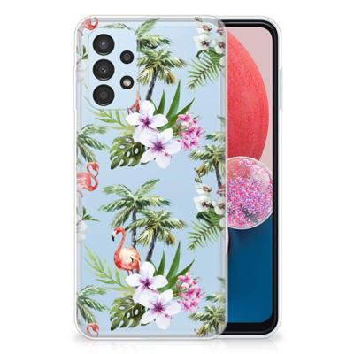 Samsung Galaxy A13 4G | TPU Hoesje | Flamingo Palms