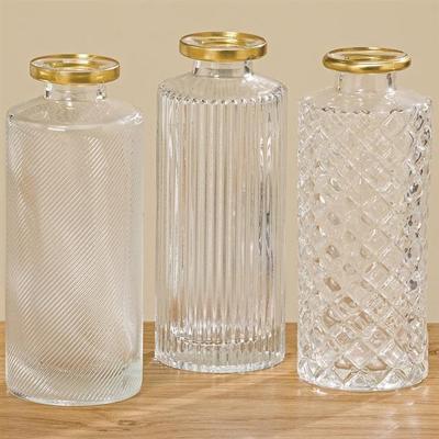 Boltze Home Vaasje adore ø5x13cm transparant glas