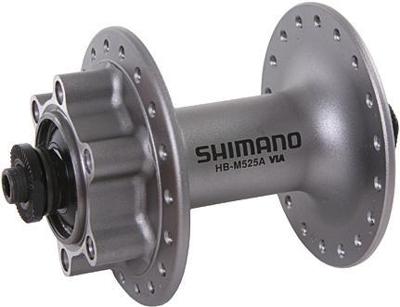 SHIMANO voornaaf "deore hb-m525" shim.fr.hub deore hbm525 36h 6h qr sil.
