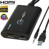 USB 3.0 naar HDMI HD Video Leader Converter voor HDTV ondersteunt Full HD 1080P(zwart) - thumbnail