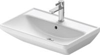 Wastafel Duravit D-Neo Met Overloop Kraanvlak 1 Kraangat 65 cm Hoogglans Wit Duravit - thumbnail
