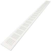 Ventilatiestrip Aluminium Lxh 800 X 60mm (g61-8006w) - Wit Ral9010 - thumbnail