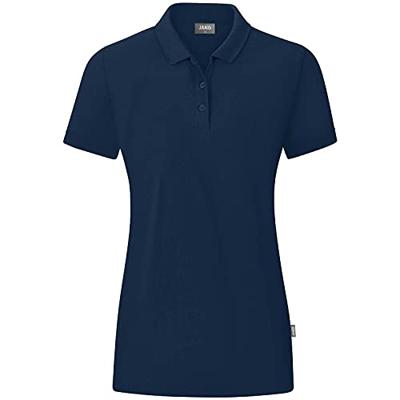JAKO C6320D Polo Organic Dames - Marine - 40