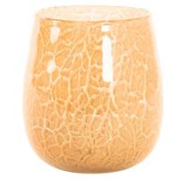 Light & Living theelichthouder sylas caramel 16,5 cm | 6 stuks - thumbnail