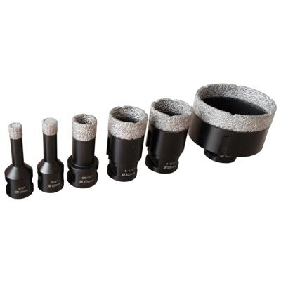 Diamantboorset 20mm tot 68mm Mandrex DryXcut, 6-delig