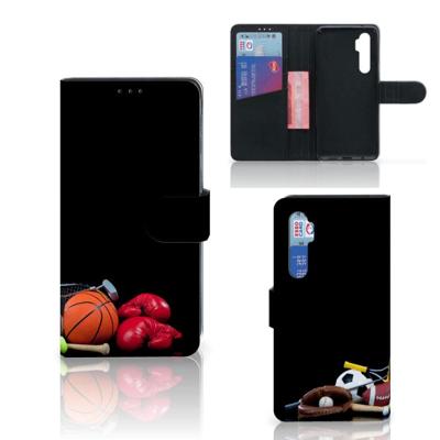 Xiaomi Mi Note 10 Lite | Wallet Case | met Pasjes | Sports Xiaomi Mi Note 10 Lite | Wallet Case | met Pasjes | Sports