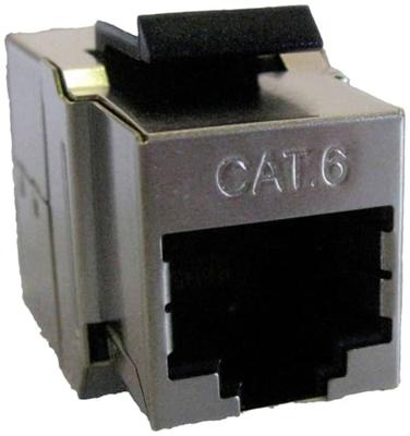 ROLINE RJ45 koppelstuk, Keystone, afgeschermd, Cat.6 (Class E) ROLINE RJ45 koppelstuk, Keystone, afgeschermd, Cat.6 (Class E)