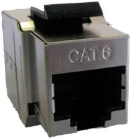 ROLINE RJ45 koppelstuk, Keystone, afgeschermd, Cat.6 (Class E) - thumbnail