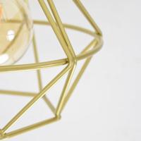 Urban Interiors Plafondlamp 'Wire' Ø22cm, kleur Goud - thumbnail