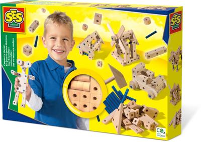 SES houten knutselset