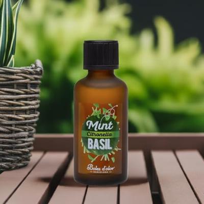 Geurolie 50ml mint/citronlla/basil Boles d'olor - Boles d olor Geurolie 50ml mint/citronlla/basil Boles d'olor - Boles d olor