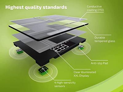 Soehnle 63873 shape sense connect 200 digitale personenweegschaal zilver