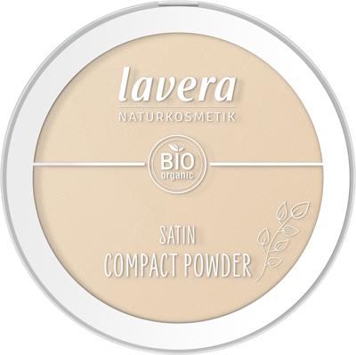 Lavera Satin compact powder medium 02 9.5 Gram