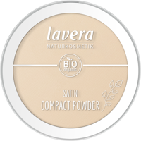 Lavera Satin compact powder medium 02 9.5 Gram - thumbnail