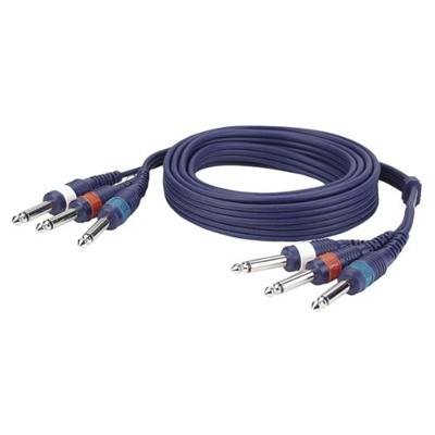 DAP FL21 verloopkabel 3x Jack naar 3x Jack 150cm
