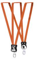 Simson Snelbinder trio met 3 binders 61 cm - oranje - thumbnail