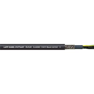 Lappkabel - Lflex classic 110 cy zwart 0,6/1 kv PVC controlekabel 12 x 0,75 mm² zwart 50 m