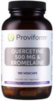 Quercetine 500mg & bromelaine 180 Vegetarische capsules - thumbnail