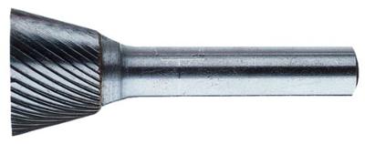 PFERD TOOLS 21208683 Freesstift Hoek Lengte 37 mm Afmeting, Ø 6 mm Werklengte 7 mm Schachtdiameter 3 mm
