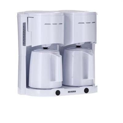 Severin KA 9314 Koffiezetapparaat Wit Capaciteit koppen: 16 Met thermoskan Severin KA 9314 Koffiezetapparaat Wit Capaciteit koppen: 16 Met thermoskan
