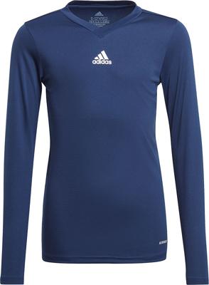 adidas Team Base Ondershirt Lange Mouwen Kids Donkerblauw