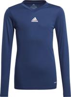 adidas Team Base Ondershirt Lange Mouwen Kids Donkerblauw - thumbnail