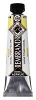 Rembrandt Acrylverf Tube 40 ml - Nikkeltitaangeel 274 - thumbnail