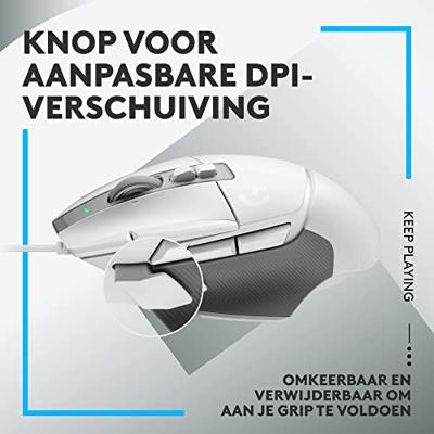 Logitech G G502 X Wit Gaming muis - thumbnail