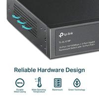 TP-LINK TL-SL1218P Fast Ethernet PoE - thumbnail