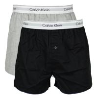 Calvin Klein 2-Pack Wijde Heren Boxershorts - Boxer slim - Katoenen losse mannen boxers - thumbnail