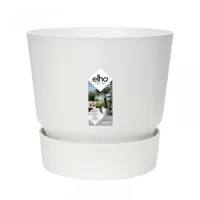 Elho Greenville bloempot 30 cm wit - thumbnail