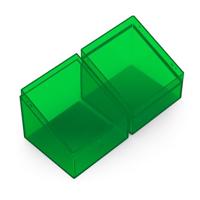 Ultimate Guard Boulder 100+ Clear - Emerald - thumbnail