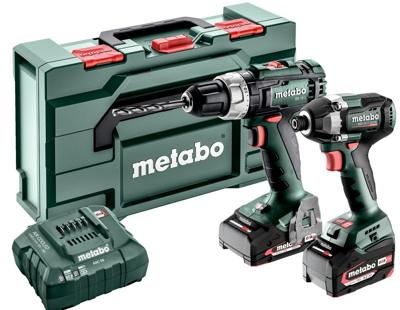 Metabo Accu Combo Set 2.8.2 | BS 18 L (Boorschroefmachine) + SSD 18 LT 200 BL (Slagschroevendraaier) | 18 V | 1x2.0Ah, 1x 4.0Ah, ASC 55 | In Metabox - Metabo Accu Combo Set 2.8.2 | BS 18 L (Boorschroefmachine) + SSD 18 LT 200 BL (Slagschroevendraaier) | 18 V | 1x2.0Ah, 1x 4.0Ah, ASC 55 | In Metabox -